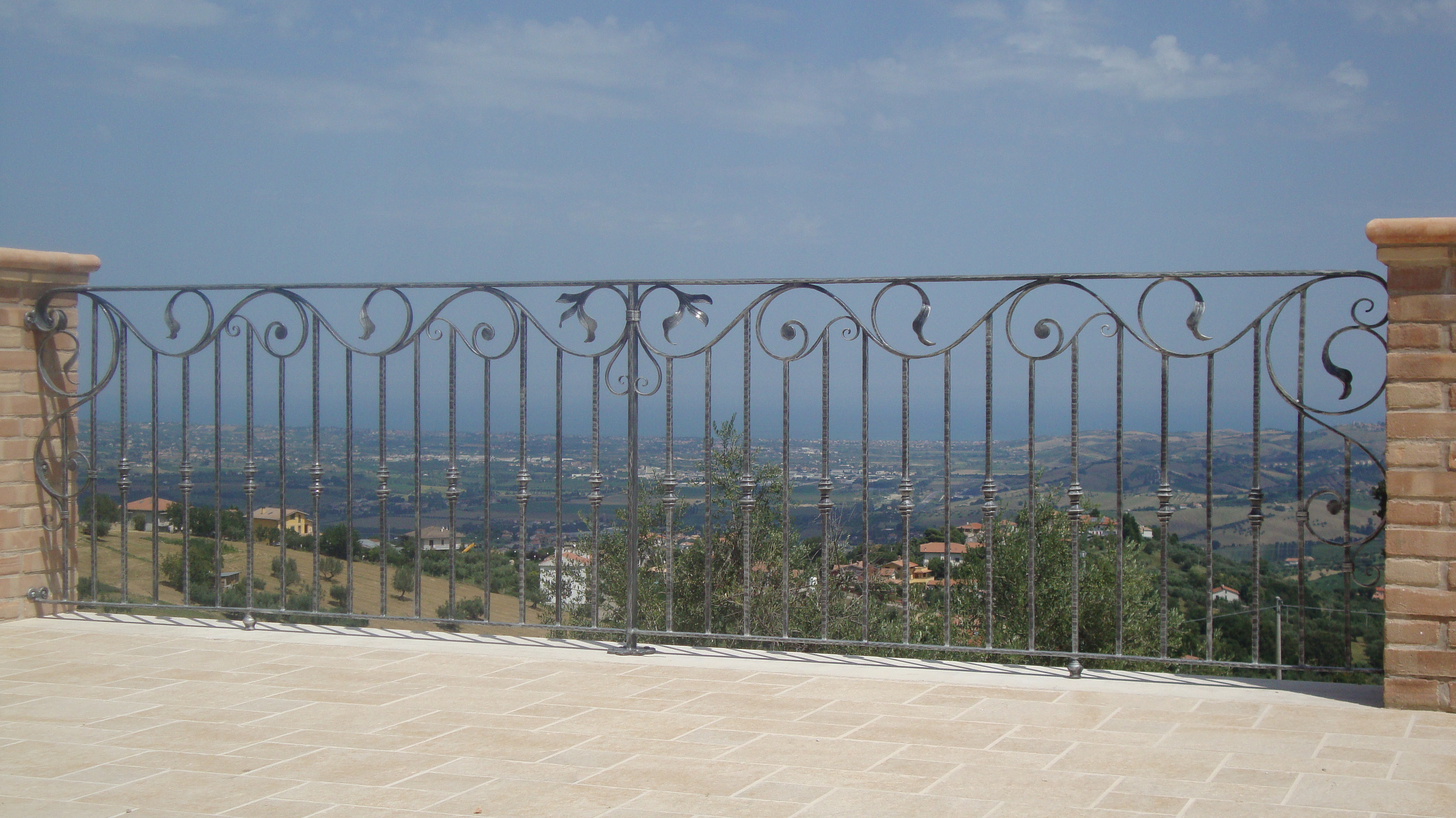 Wrought, iron, stair, balcony, raillings, metal, railings, miami, californie, Los, angeles, Maker