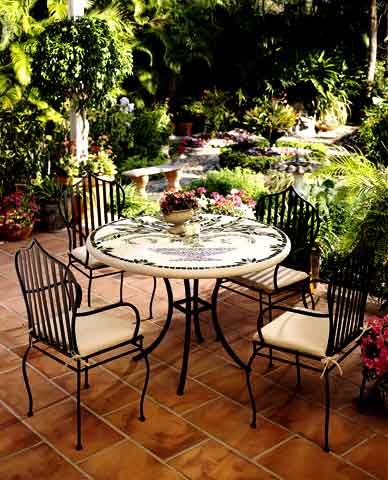 Maker, Wrought, iron, pool, chair, garden, furniture, shelters, miami, californie, Los angeles, shop, store,