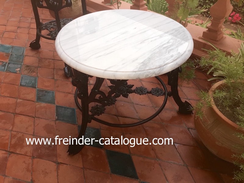 table fer forge maroc marrakech