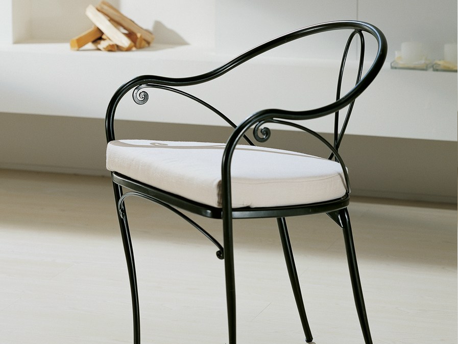 desk, chair, wrought, iron, 
