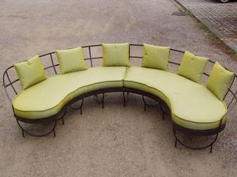 mobilier de jardin – canapé de jardin – fauteuil de jardin – meubles de jardin – canapé fer forgé -