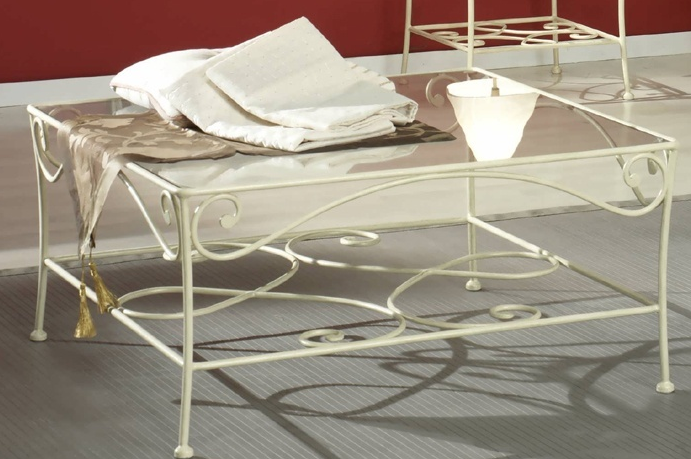 Coffee table wrought iron