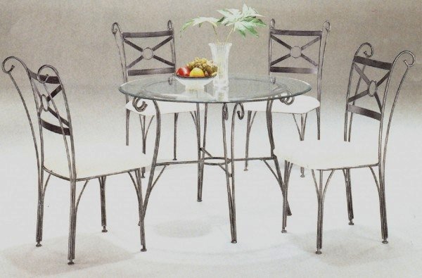 Maker, Wrought, iron ,dinner, table, chair, miami, californie, Los angeles, shop, store,