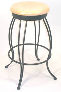 Maker, Wrought, iron ,bar stool, miami, californie, Los angeles, shop, store,