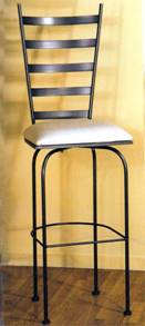 Maker, Wrought, iron ,bar stool, miami, californie, Los angeles, shop, store,