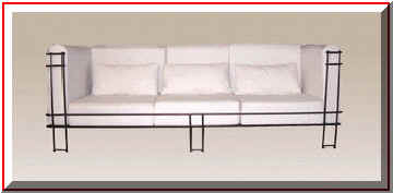 canapé en fer forgé – canapé de jardin – banc en fer forgé – banquette en fer forgé – siège de jardin en fer forgé – salon de jardin – salon en fer forgé
