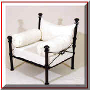 fauteuil de jardin – fauteuil en fer forgé – fauteuil design – banc design - banquette de jardin-