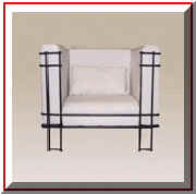 fauteuil de jardin – fauteuil en fer forgé – fauteuil design – banc design - banquette de jardin-