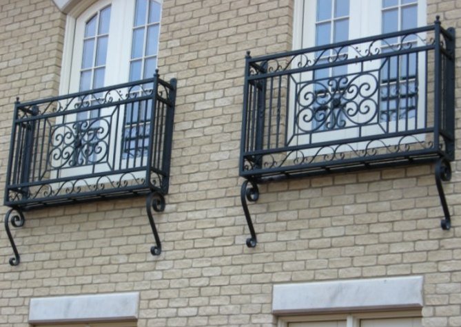 Garde corps Balcons en fer forgé