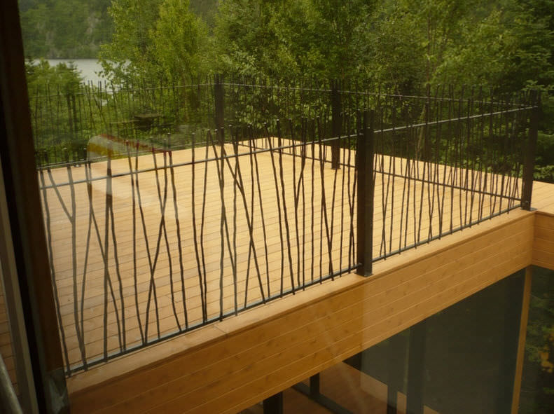 Garde corps balcons en fer forgé