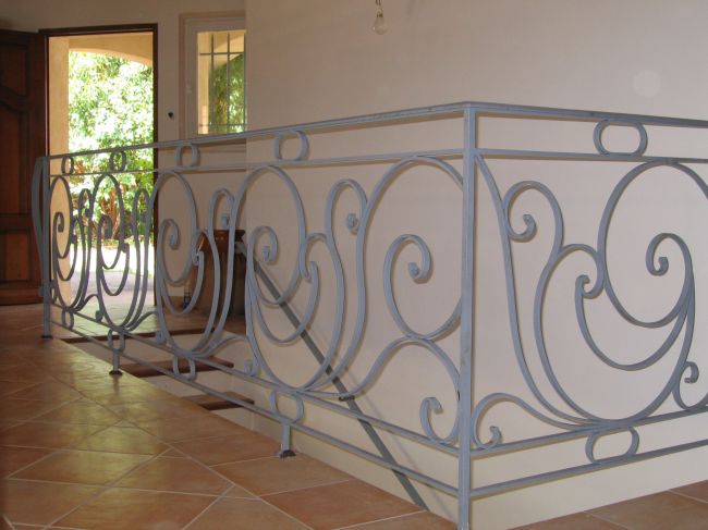 Garde corps balcons en fer forgé