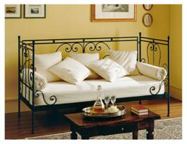 canapé en fer forgé – canapé de jardin – banc en fer forgé – banquette en fer forgé – siège de jardin en fer forgé – salon de jardin – salon en fer forgé