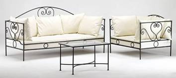 Muebles, de, jardín, muebles, de, jardín, sofá, barato, silla, pérgola, refugios, cenador, de, jardín, Cama, de, jardín, hierro, forjado,