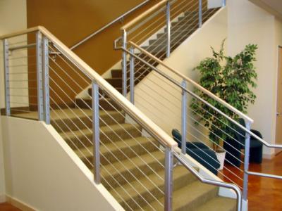 Garde corps inox,  Garde corps extérieur, garde corps escalier,