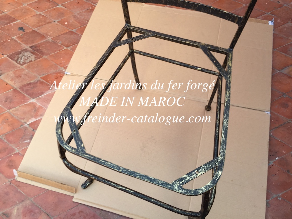 table, de, jardin, en, bois, massif, chêne, table, exterieur