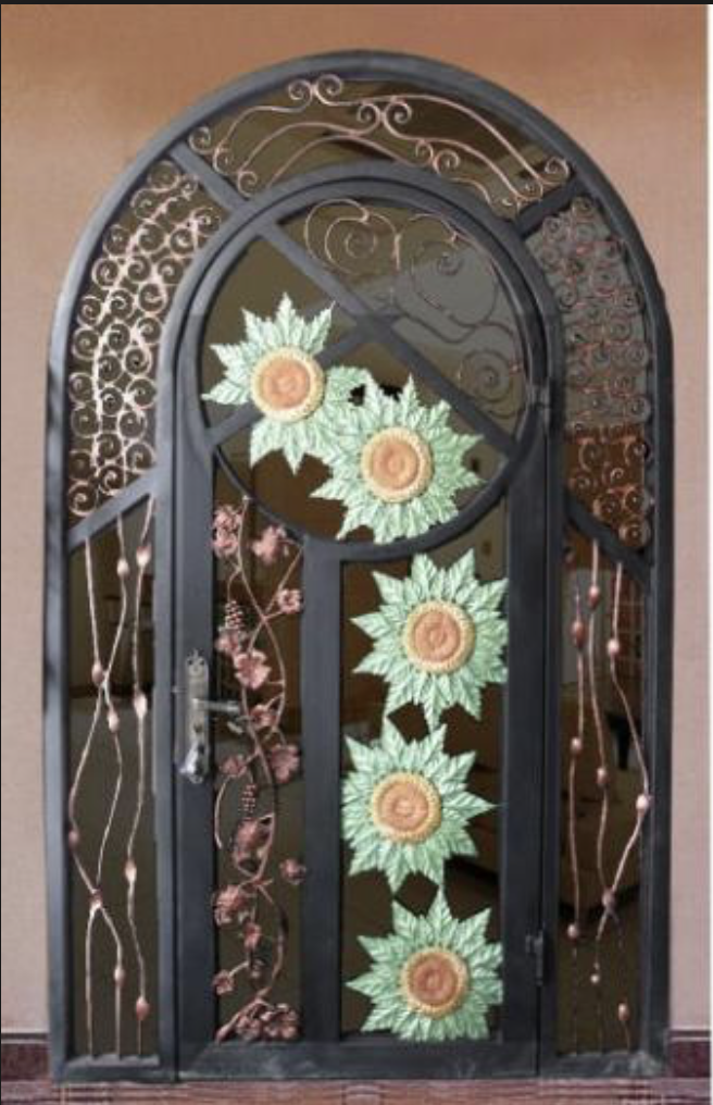fer forge porte